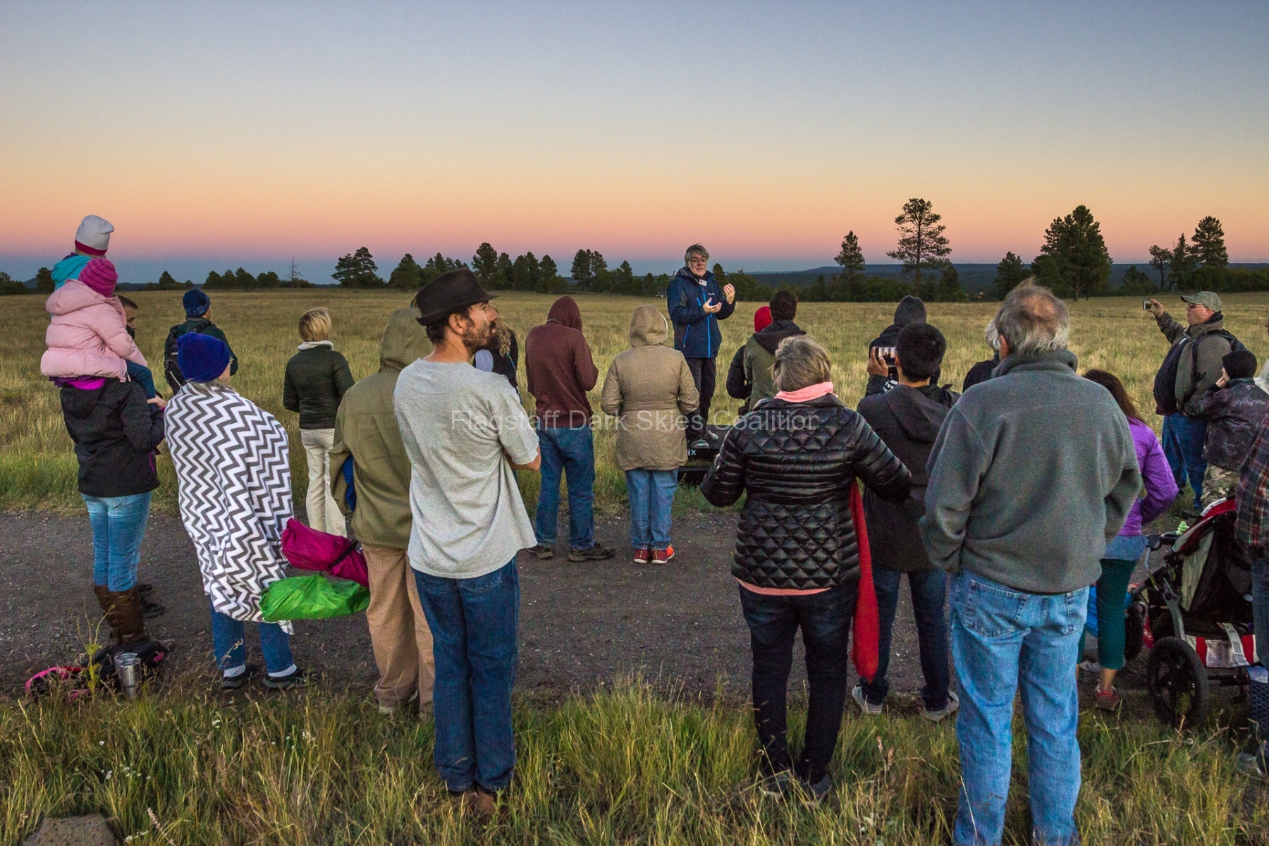 Flagstaff Star Party 2016– Sunset Shadows and Circles