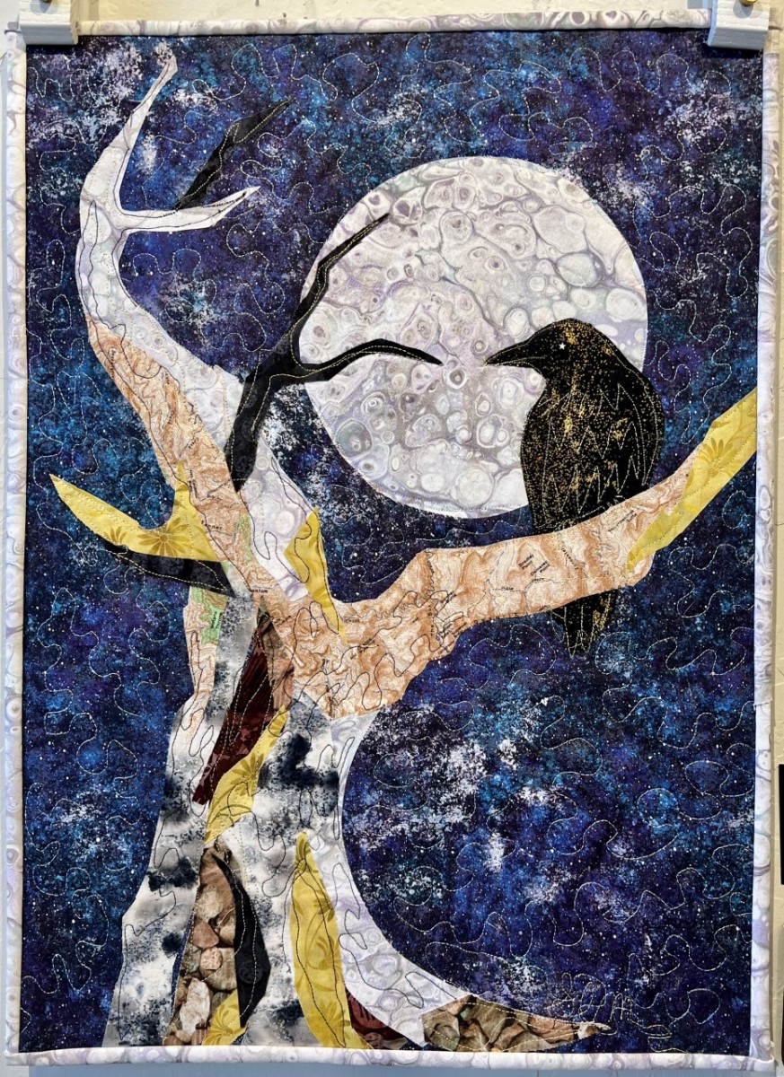 Raven and the Wolf Moon – Sharon McGinnis, The Artist's Gallery
